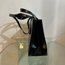 Ω上品！【Salvatore Ferragamo サルヴァトーレ・フェラガモ ハンドバッグ ショルダーバッグ ブラック ヴァラ】NA00681_画像4