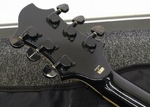 ＄希少【 ESP Edwards エドワーズ エレキギターブラック Floyd Roseトレロモ付き 1ボリューム 3ピックアップ ギター 楽器 】KH10913_画像6