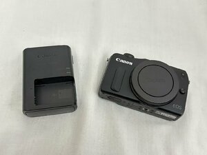 ●【Canon キヤノン レンズ交換式 ミラーレスカメラ EOS M 本体 チャージャー カメラ女子 初心者 サブカメラ バッテリーなし】SF-12633