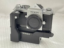 ●【Nikon ニコン プロ用一眼レフカメラ 元祖 ニコンF 報道機関別注モデル アイレベル + F36 モータードライブ 激レアセット】SF-11797_画像1