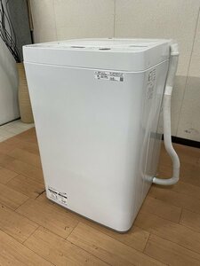 §【SHARP シャープ 全自動電気洗濯機 ES-GE5E-W 5.5kg 22年購入 高濃度洗浄 ほぐし運転 送風乾燥機能付き】P02004