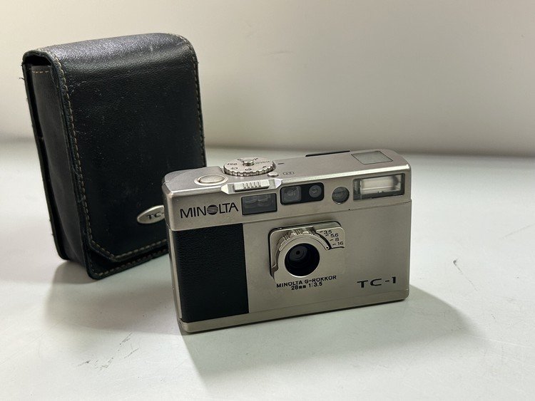 Yahoo!オークション -「minolta tc-1 ミノルタ tc1」(コンパクトカメラ 