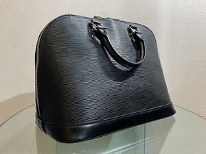 ★綺麗！【Louis Vuitton ルイヴィトン エピ アルマ ノワール ブラック M52142 ハンドバッグ レディース ゴールド金具 本体のみ】NA00692