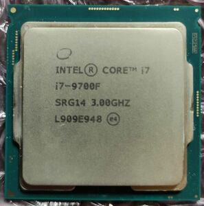 【ジャンク】intel core i7-9700F