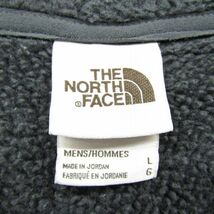 THE NORTH FACE サイズ L ベター セーター フリース ジップアップ ジャケット カーキー ブラック ノースフェイス 古着 ビンテージ 3F1112_画像4