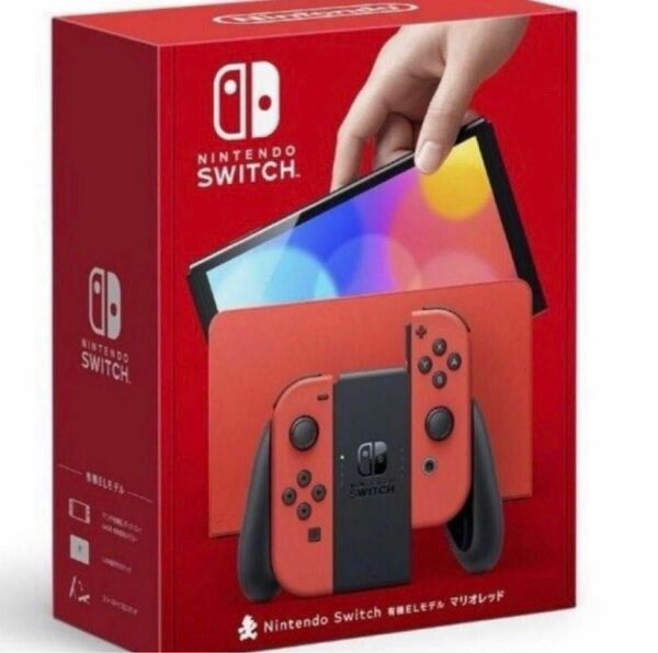 任天堂 ニンテンドースイッチ Nintendo Switch 有機ELモデル Joy-Con マリオレッド 新品未開封