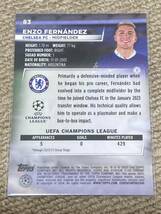 Topps STADIUM CLUB Chrome 2023 EMZO FERNANDEZ RC_画像2