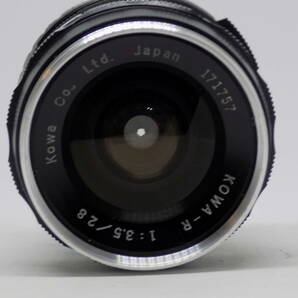 KOWA-R コーワ LENS 1:3.5 f=28mm Mマウント化の画像7