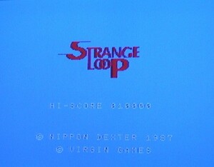 MSX ストレンジ・ループ -宇宙からのSOS- STRANGE LOOP〔dexter〕