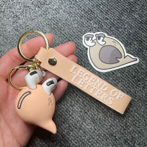 アルファベットロア 【Q】 キーホルダー + Qシール YouTubeで人気