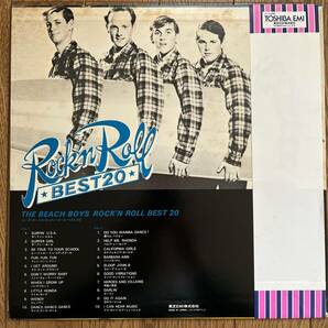 国内盤 LP The Beach Boys The Beach Boys Rock'N Roll Best 20 帯、ライナー付き ビーチ・ボーイズの画像2