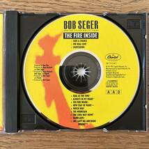 US盤　CD Bob Seger And The Silver Bullet Band The Fire Inside CDP 7 91134 2_画像4