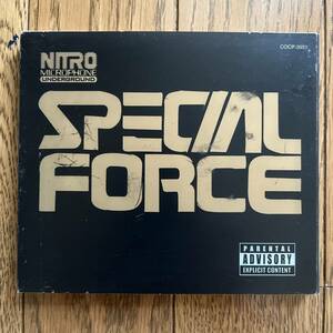 国内盤　CD Nitro Microphone Underground Special Force COCP 3951