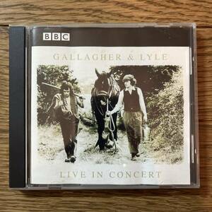 UK盤　CD Gallagher & Lyle BBC Live In Concert SFRSCD059