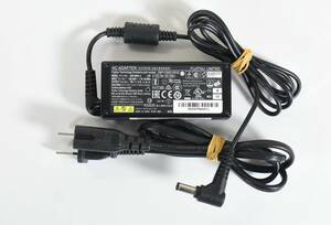 FUJITSU 19V 2.1A ACアダプター /ADP-40HH/外径5.5mm X 内径2.6mm/FMV-AC326 FMV-AC326C U937 U938 など対応/動作確認済み/中古品