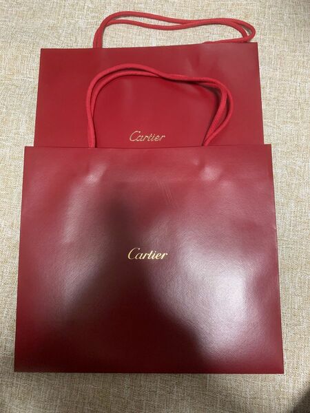 ショップ袋 Cartier 