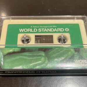 須永辰緒 ミックステープシリーズ第3弾 Tatsuo Sunaga / WORLD STANDARDⅢ JAZZ ジャズ 多数収録 カセット アナログの画像2