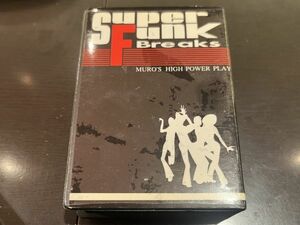 人気ミックステープシリーズ ！ DJ MURO / Super Funk Breaks アナログカセットテープ ファンク ２本組！ mixtape