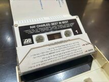カセットテープ 日本盤 レイ・チャールズ / ベスト・イン・ベスト【Atlantic / 28P4-2191】ホワット・アイ・セイ Ray Charles Best_画像3
