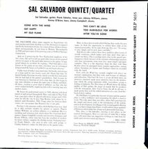 75年 US10インチ！UA青白ラベル MONO盤 Sal Salvador Quintet / S.T.【Blue Note / BLP 5035】サル・サルヴァドール Frank Sokolov ジャズ_画像3