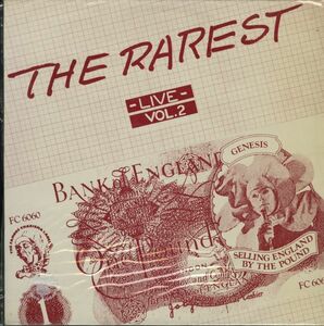 Unofficial Release盤！Genesis / The Rarest Live Vol.2 1980年【Pound / 50012】 ジェネシス ピーター・ガブリエル プログレ ロック