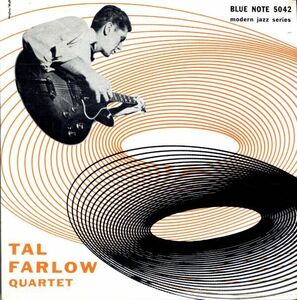 75年 US10インチ！UA青白ラベル MONO盤 The Tal Farlow Quartet / Tal Farlow Quartet【Blue Note / BLP 5042】Don Arnone Clyde Lombardi