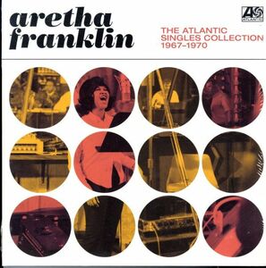 2018年 EUプレス2LP！シュリンク付 Aretha Franklin / The Atlantic Singles Collection 1967-1970【Atlantic / 603497858040】ソウル