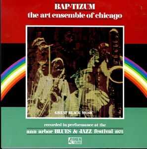 2001年 USプレスLP！The Art Ensemble Of Chicago / Bap-Tizum【4 Men With Beards / 4M104】アフロ・フリー・ジャズ ライヴ録音 Jazz