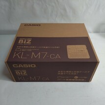 CASIO NAME LAND BIZ LABEL WRITER KL-M7-CA/カシオ ネームランド 未使用品_画像1