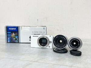 Σ0748 現状品 OLYMPUS PEN Lite E-PL3 オリンパス ミラーレス一眼カメラ ダブルズームキット