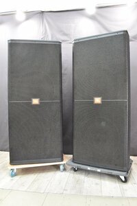 ◇直s4684 中古品 JBL ジェービーエル デュアル 15インチ パッシブスピーカー SRX725 ペア ②【宮城県岩沼市】 直接引取orチャーター便