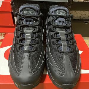 NIKE AIR MAX95 ESSENTIAL TRIPLE BLACK ナイキ エアマックス95 エッセンシャル トリプルブラック 28.5cm