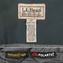 エルエルビーン L.L.Bean 00s マウンテンジャケット パーカー ゴアテックス GORE-TEX POLARTEC (-1295) グリーン / 緑 XL-TALL_画像3