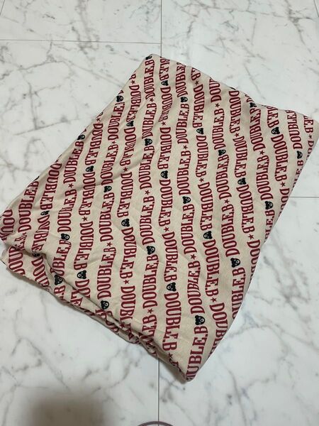 ミキハウス ダブルビー 生地 布 新品