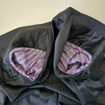 KENT&CURWEN　スーツ　セットアップ　ブラック系　2ボタン　カシミヤ混 日本サイズLL相当　100AB7　紳士服　出来る男の必需品　上下セット_画像6
