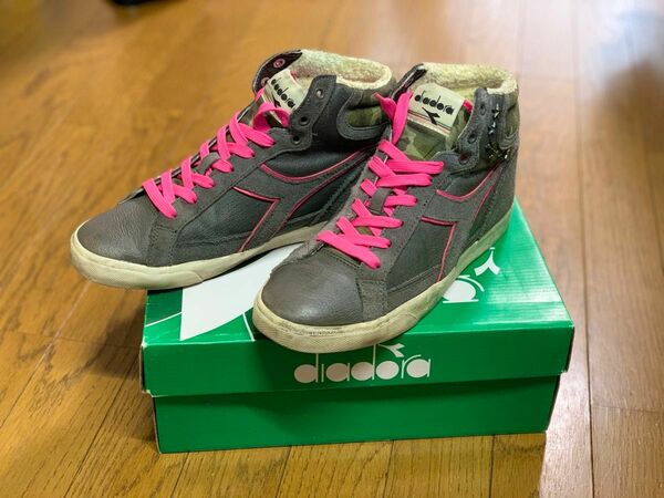 DIADORA CONDOR S CAMO WAXED GRAY ヴィンテージ加工