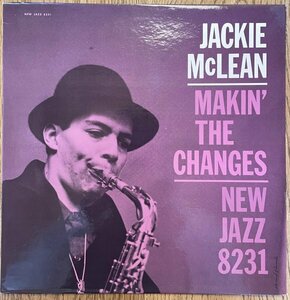 Orig. JACKIE McLEAN / Makin' The Changes / NEW JAZZ 8231 / RVG刻印 DG / MONO / Webster Young Curtis Fuller Mal Waldron