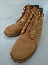 格安 Timberland ティンバーランド 6インチ プレミアムブーツ US5.5 23.5cm ヌバックレザー _画像1