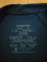 状態良好 ビッグサイズ 11年 patagonia パタゴニア メンズ キャプリーン ミッドウェイト クルー XL ネイビー 44427 ★インナー長袖Tシャツ_画像8