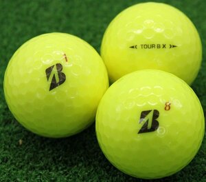 ABランク ブリヂストン BRIDGESTONE TOUR B XS イエロー 2022年モデル 20個 球手箱 ロストボール