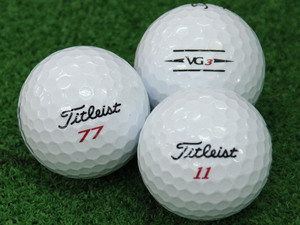 Aランク タイトリスト Titleist VG3 レインボーパール 2020年モデル 20個 球手箱 ロストボール