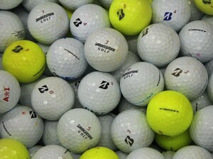 Bランク ブリヂストン BRIDGESTONE TOUR B X シリーズ混合 50個 球手箱 ロストボール