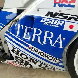 NSR TERRA テラ ステッカー 2枚セット 88 89 87 オリジナル 味の素 AJINOMOTO MC18 MC16の画像1