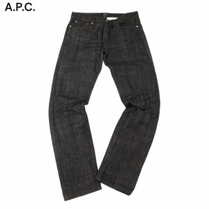 A.P.C. アーペーセー PETIT STANDARD プチスタンダード★ スリム デニム パンツ ジーンズ Sz.31　メンズ　I4B00185_1#R