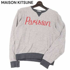 MAISON KITSUNE メゾンキツネ KITSUNE TEE 通年 プリント★ スウェット トレーナー Sz.S　メンズ 日本製　I4T00252_1#I