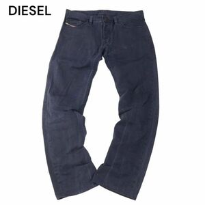 DIESEL ディーゼル 【SAFADO 0014T】 通年 USED加工★ ストレート デニム パンツ ジーンズ Sz.34　メンズ ネイビー　I4B00273_2#R