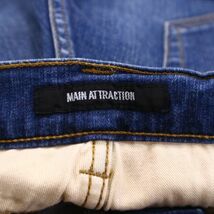 MAIN ATTRACTION メインアトラクション 通年 USED加工★ ストレッチ スキニー デニム パンツ ジーンズ Sz.1　メンズ 日本製　I4B00260_2#R_画像8