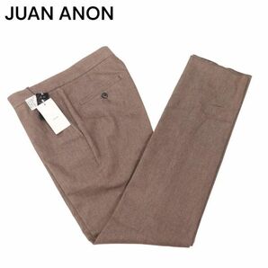 未使用★ JUAN ANON ジャンアノン バーニーズ取扱い★ 通年 ストレッチ デニム スラックス パンツ Sz.XS メンズ I4B00347_2#Rの画像1