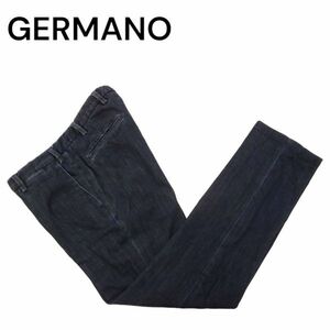 イタリア製★ GERMANO by R&BLUES ジェルマーノ 通年 ストレッチ デニム スラックス パンツ ジーンズ Sz.48　メンズ　I4B00327_2#R