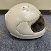 1000円スタート【中古品】Arai アライ PROFILE プロファイル グラスホワイト フルフェイスヘルメット バイク用品 ツーリング スポーツ_画像5